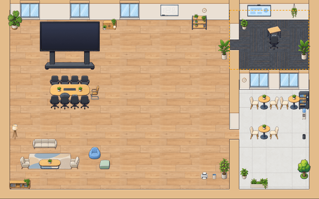 The Studio floor plan